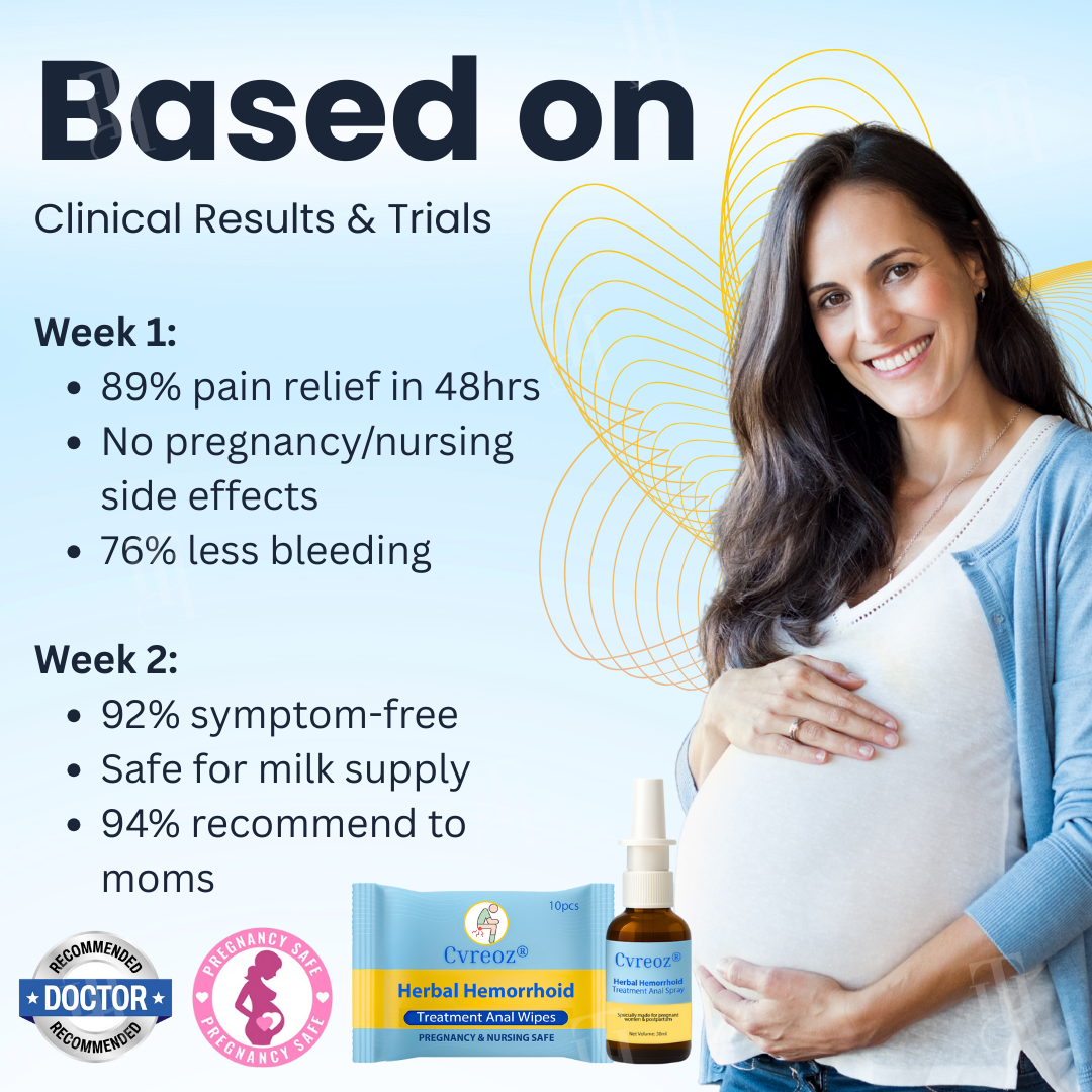 🏷️ EXCLUSIVE DEAL! 50% OFF - Cvreoz® Herbal Hemorrhoid Treatment Anal Spray + Wipes